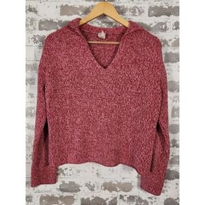 J. Jill Marled Knit V-Neck Sweater Hong Kong Made‎ Soft Blend Cozy Fall Style XS